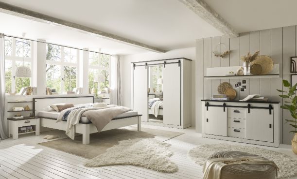 Schlafzimmerprogramm Stove weiß