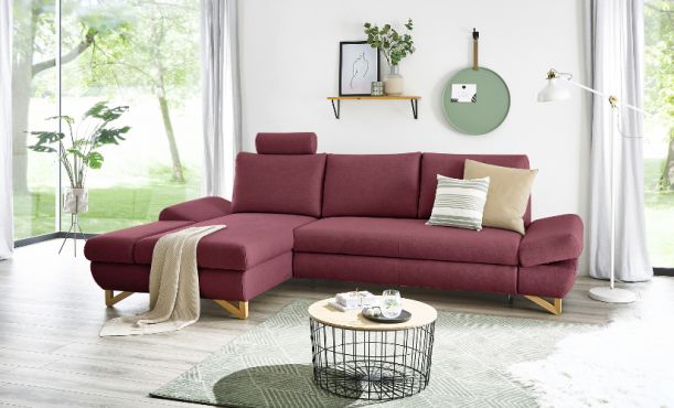 Ecksofa mit Bettfunktion