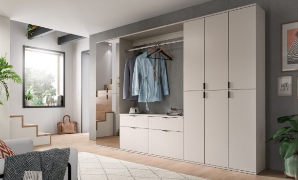 Garderobe Line-Up Kaschmir