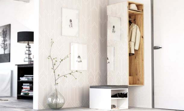 Garderoben reduziert