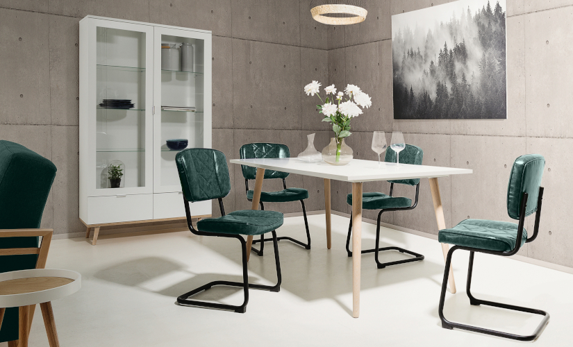 Minimalistisch einrichten im Esszimmer