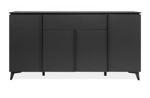 Sideboard Visby in grau und Schiefer Wohn- und Esszimmer Kommode 177 x 92 cm