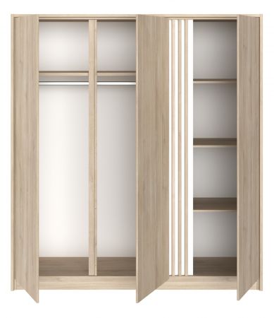 Parisot Schlafzimmer komplett Set Escale21 in Eiche japanisch Bett 140 x 200 cm