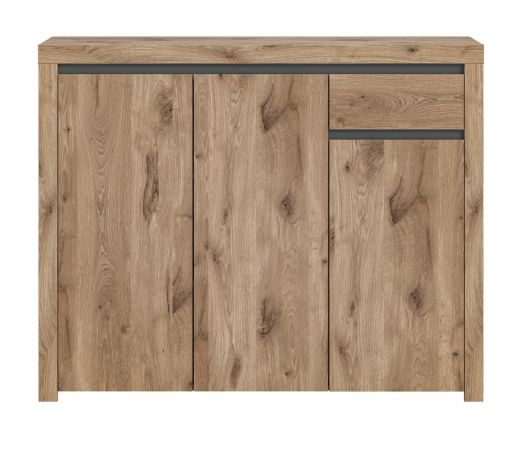 Kommode Legano in Nox Eiche Sideboard 131 x 105 cm