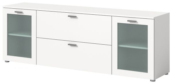 TV-Lowboard Dante in wei TV Unterteil in Komforthhe 180 cm