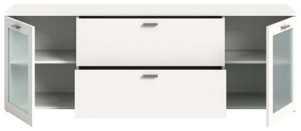 TV-Lowboard Dante in wei TV Unterteil in Komforthhe 180 cm
