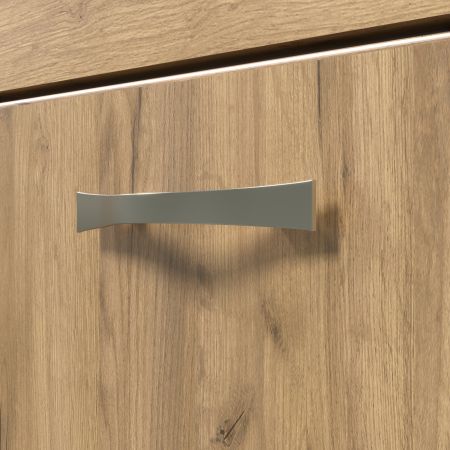 Badmbel Set Haven in Eiche Gold Badkombination hngend MIT Waschbecken 150 x 190 cm