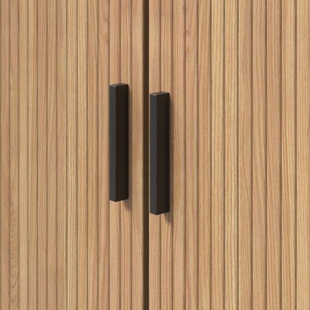 Regalschrank Ronin in Eiche Bcherregal 80 x 172 cm