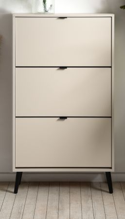 Schuhschrank Aldan in samt Schuhkipper 70 x 125 cm