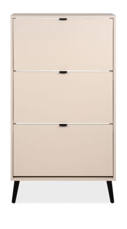 Schuhschrank Aldan in samt Schuhkipper 70 x 125 cm