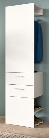 Garderobe Carry in wei Kompaktgarderobe 52 x 190 cm