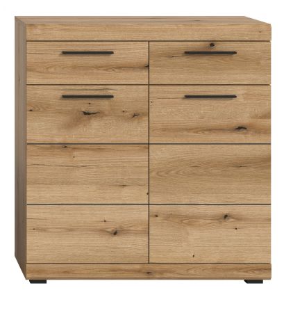 Schuhschrank Shawn in Evoke Eiche Flurkommode 90 x 96 cm
