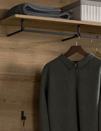 Garderobe Set 5-teilig Shawn in Evoke Eiche Garderobenkombination 272 x 197 cm