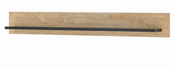 Wandboard Dorset in Eiche Gold Landhaus Wandregal 150 cm