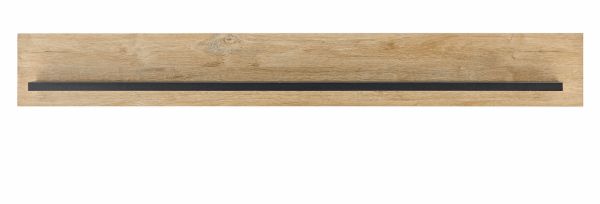 Wandboard Dorset in Eiche Gold Landhaus Wandregal 150 cm