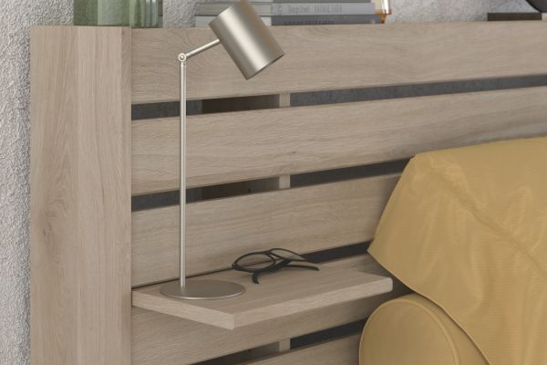Parisot Schlafzimmer komplett Set Escale28 in Eiche japanisch Bett 180 x 200 cm