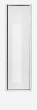 Badezimmer Hochschrank Glide in wei Hochglanz 30 x 119 cm