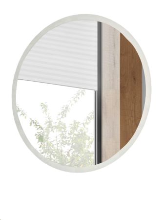 Badezimmer Spiegel Glide mit LED Beleuchtung und Touchschalter rund 80 cm