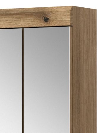 Badmbel Set 2-teilig Shawn in Sand und Evoke Eiche Badkombination 60 x 191 cm