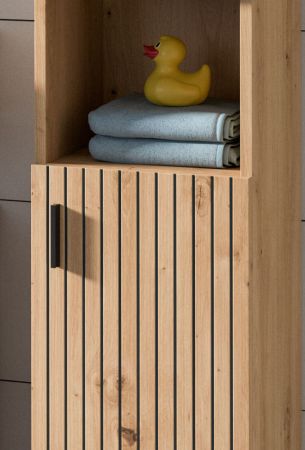 Badmbel Set 3-teilig Livia in Artisan Eiche Badkombination 105 x 192 cm