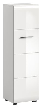 Badezimmer Kommode Cover in wei Hochglanz Badkommode hngend / stehend 30 x 106 cm