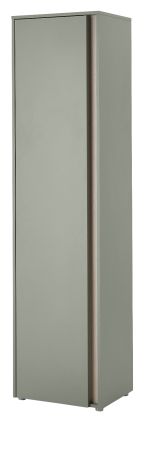 Schuhschrank Center in Salbei Grn und Barista Eiche Flurschrank 50 x 200 cm