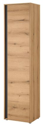 Schuhschrank Center in Evoke Eiche und grau Flurschrank 50 x 200 cm