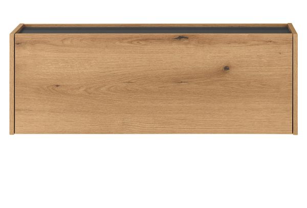 Hngeschrank Center in Evoke Eiche und grau Flurschrank hngend 100 cm