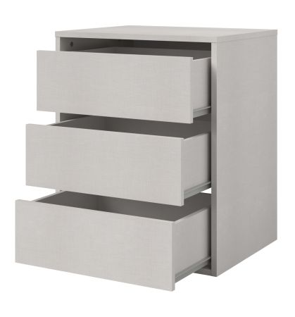 Kleiderschrank Swing in wei Schiebetrenschrank 2-trig mit Spiegel 178 x 203 cm, Soft-Close