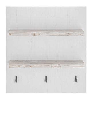 Kchenregal Rovola in wei Pinie Landhaus Kche Wandregal 60 x 65 cm Gewrzregal