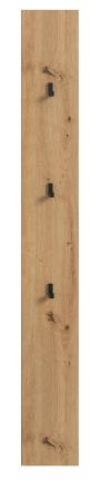Garderobenpaneel Borga in Artisan Eiche Wandgarderobe 16 x 160 cm