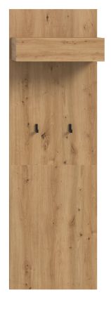 Garderobenpaneel Borga in Artisan Eiche Wandgarderobe 50 x 160 cm