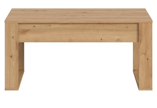 Couchtisch Jonte in Artisan Eiche Beistelltisch mit 2x Schubkasten 110 x 60 cm