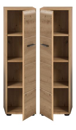 Badezimmer Kommode Cover in Artisan Eiche Badkommode hngend / stehend 30 x 106 cm