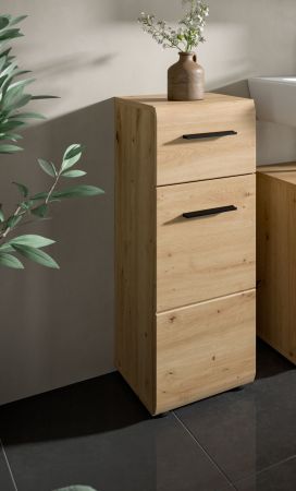 Badezimmer Kommode Cover in Artisan Eiche Badkommode 30 x 80 cm