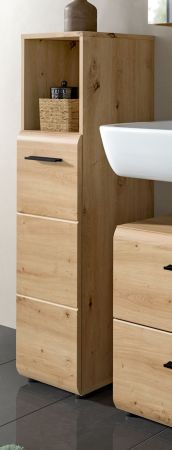 Badezimmer Kommode Cover in Artisan Eiche Badkommode 30 x 110 cm