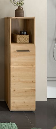 Badezimmer Kommode Cover in Artisan Eiche Badkommode 30 x 110 cm