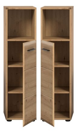 Badezimmer Kommode Cover in Artisan Eiche Badkommode 30 x 110 cm