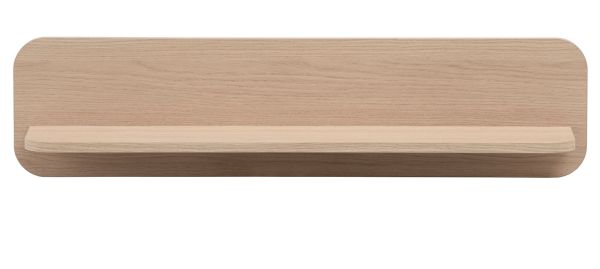 Wandboard Elverum in Eiche natur Wandregal skandinavisch 90 cm