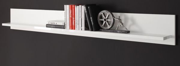 Wandboard Miami in wei Wandregal 184 cm
