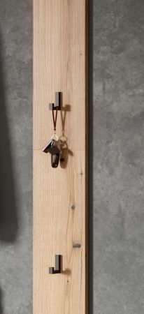 Garderobenpaneel Janko in Evoke Eiche Wandgarderobe 15 x 160 cm