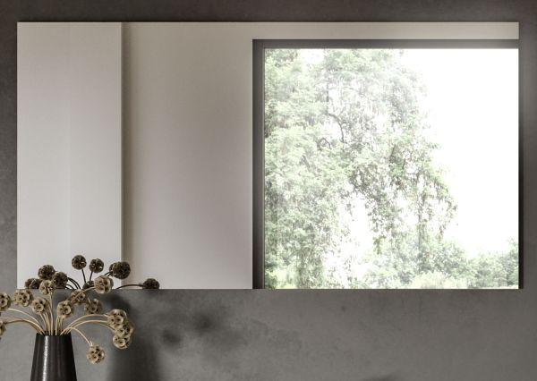 Garderobenspiegel Janko in Evoke Eiche Wandspiegel 120 x 64 cm