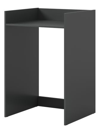 Waschmaschinenumbau Flexy in grau �berbauschrank f�r Waschmaschine und Trockner