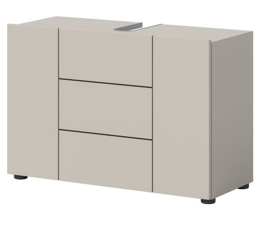 Waschbeckenunterschrank Larik in Kaschmir Badezimmer Unterschrank 82 x 56 cm