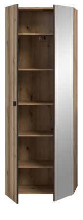 Garderobenschrank Loreno in Evoke Eiche Schuhschrank 70 x 192 cm, variable Inneneinteilung