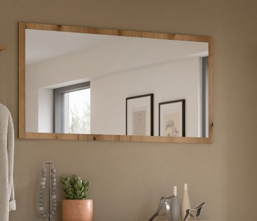 Garderobenspiegel Loreno in Evoke Eiche Wandspiegel 106 x 55 cm