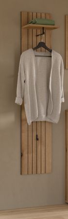 Garderobenpaneel Loreno in Evoke Eiche Wandgarderobe 31 x 160 cm