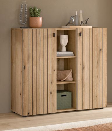 Flurkommode Loreno in Evoke Eiche Schuhschrank 106 cm