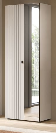 Garderobenschrank Loreno in Kaschmir Schuhschrank 70 x 192 cm, variable Inneneinteilung