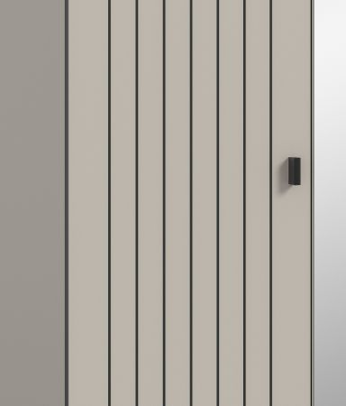 Garderobenschrank Loreno in Kaschmir Schuhschrank 70 x 192 cm, variable Inneneinteilung